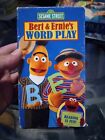 Vhs- Bert & Ernie's Word Play: Sesame Street OOP