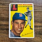 1954 Topps Ted Williams #250 Danbury Mint Porcelain Reprint Card Boston Red Sox