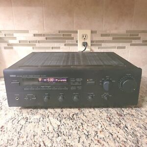 New ListingYamaha Natural Sound Stereo Receiver 8-ohms RX-570 Phono Cd Home Theatre TESTED