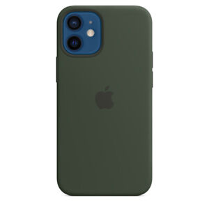 MHKR3FE/A Genuine Apple iPhone 12 Mini Silicone Case Cyprus Green