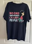 Vintage 90s Snoopy Peanuts Lucy Van Pelt Crabby Tee T-Shirt Charlie Brown