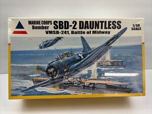 Accurate Miniatures SBD-2 DAUNTLESS 1/48 Model US Navy Bomber BATTLE OF MIDWAY
