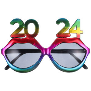 2024 New Year Eyeglasses Happy Years Eve Sunglasses Decor Props Glasses
