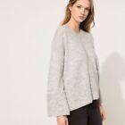 Sita Murt Grey Wool Alpaca Blend Chunky Sweater