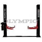8,000lb Olympic Silver Series 2-Post Floor Plate Car Lift 5-Year Warranty