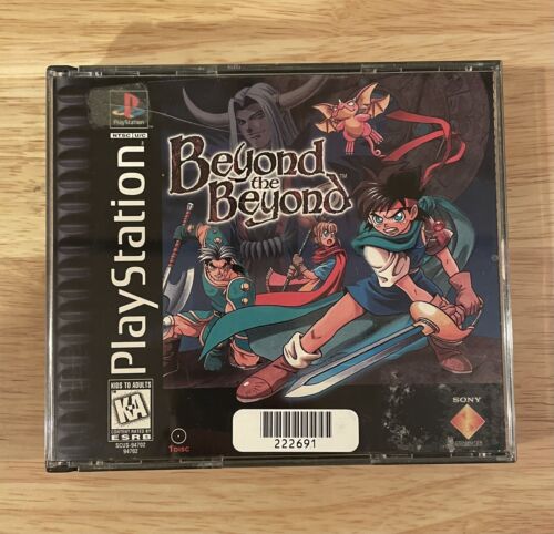 Beyond the Beyond (Sony PlayStation 1, 1996) Complete with Manual PS1