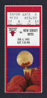 MICHAEL JORDAN - 1992 NBA NEW JERSEY NETS @ CHICAGO BULLS TICKET STUB - JAN 4