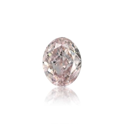 0.16 Carat Fancy Brownish Pink Loose Diamond Oval Cut VS2 Clarity GIA Certified