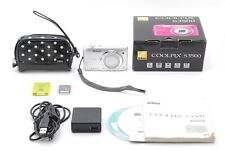 [TOP MINT in Box] Nikon COOLPIX S3500 Silver 7x 20.1MP Digital Camera from JAPAN