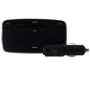 Jabra Cruiser 2 HFS002 Black Bluetooth Dual Microphone Tech In-Car Speakerphone