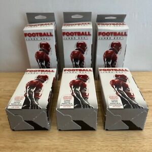 [Lot of 6] Fairfield FOOTBALL Trading Cards JUMBO BOXES *NEVER BEFORE OPENED*