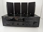 Yamaha RX-V490 Natural Sound 5.1 A/V Stereo Receiver w/Speakers NS-AP1405BLS
