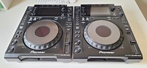 Pair 2pcs Pioneer CDJ-900 NXS nexus Pro DJ Player Turntable Black GOOD CONDITION