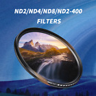ND Filter ND2 ND4 ND8 37/40.5/43/46/49/52/55/58/62/67/72/77/82mm ND Lens Filter