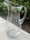 Strobach Crystal Pitcher SIGNED