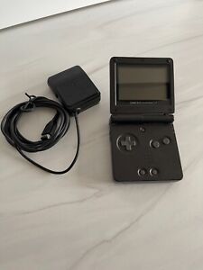 New ListingNintendo Game Boy Advance SP Black AGS 001 Tested Working + Charger and Game