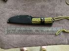 Survival Knife - Fixed Blade - Paracord Handle with Sheath