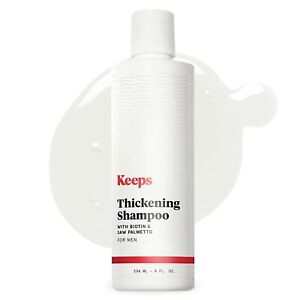 Keeps Thickening Shampoo Men's Hair Growth Liquid Shampoo DHT Blocker- 236ml 8oz