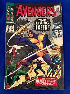 🔥🔑 AVENGERS #34 MARVEL 1966  LEE/HECK - HIGH GRADE CONDITION🔥🔑