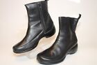 Merrell Womens 7.5 38 Spire Zip Black Leather Ankle Boots