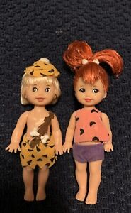 New ListingThe Flintstones PEBBLES & BAMM-BAMM Kelly & Tommy Barbie Collector Silver Label