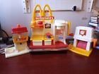 Vintage 90's Set Mcdonalds Maker Toys / Drink / Hamburger / Fry / Missing Pieces