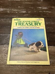 The Sesame Street Treasury Starring the Number 4 and the Letter D Hardcover 1983