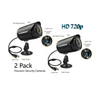 2 PACK Floureon Security Camera 720P; CCTV System Camera Connects with DVR & NVR