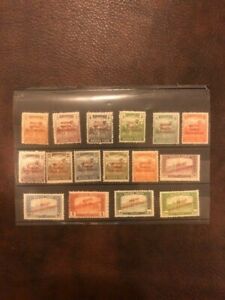 Stamps Hungary Scott #203-18 nh