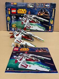 LEGO Star Wars 75051 Jedi Scout Fighter 4 Minifigures 490 Pieces With Box