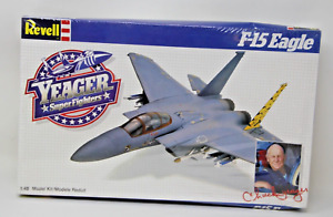 Revell Model 1/48 Scale F-15 Eagle (Yeager) Jet Airplane 1987 Sealed New