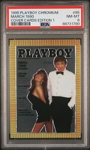 New Listing1995 Playboy Chromium 85 March 1990 Donald Trump PSA Graded
