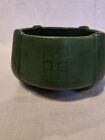 WELLER POTTERY MATTE GREEN ARTS & CRAFTS Footed Bowl CIRCA 1910
