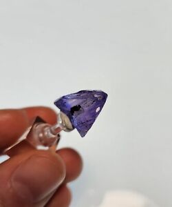 Natural Terminated Blue Purple Gemmy Zoisite Tanzanite Crystal - Tanzania 2.61g
