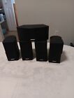 5 Bose Jewel Double Cube Speakers (4 Double Cubes, 1 Horizontal Center Channel)