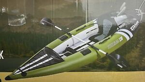 Elkton ELK-IFKE Outdoors Steelhead 130 Inflatable Fishing Kayak Used