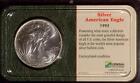 1993 American Silver Eagle | in Airite | .999 Silver 1 oz ASE | Littleton Holder