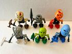 2001 Lego Bionicle Turaga Complete Set OG Rubberbands (8540 to 8545)