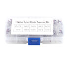 200pcs Zener Diode Assortment Electronic Kit 1N4728~1N4737 W/ Storage Box