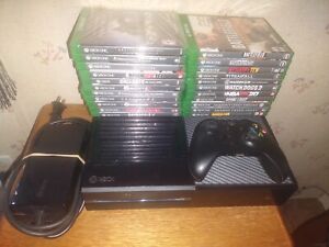 Microsoft Xbox One Video Game System Package with Wireless Controller 22 Games