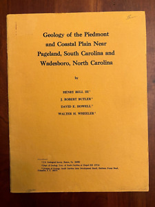 Geology of Piedmont & Coastal Plain Near Pageland, South Carolina & Wadesboro NC