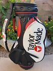 TaylorMade Burner Bubble Staff Tour Golf Bag White Black Red 6-way