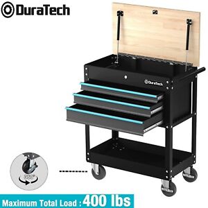 DURATECH 3-Drawer Rolling Tool Cart 30-1/2