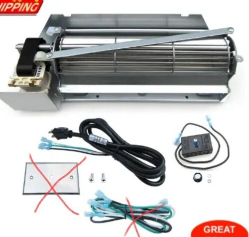 New ListingParts Kit DN110 Replacement Gas Fireplace Blower Fan Kit FBK-200 For Lennox