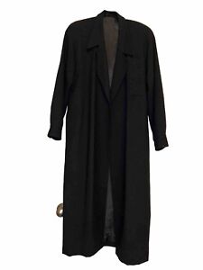 Women’s Vintage Black Trench Coat