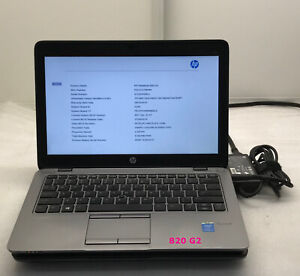 (Lot of 4) HP EliteBook 820 G2 G3 G4 i5-5th & 6th Gen/ i7-7th Gen  8GB RAM No OS