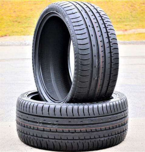 2 New Accelera Phi 255/40ZR18 255/40R18 99Y XL A/S High Performance Tires (Fits: 255/40R18)
