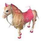 Barbie Shimmer Horse 2019 Mattel Lights Up Changes Colors, Moves B10