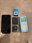 Apple 4GB iPod Mini - 2nd Generation - Blue - M9802LL - 16GB A1387 iPhone Lot