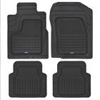 ACDelco All Weather Black Rubber Car Floor Mats 4pc Front & Rear Set (For: 2011 Ford Flex Limited 3.5L)